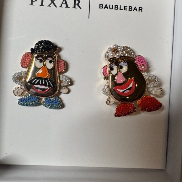 BaubleBar Pixar Disney Toy Story Mr. and Mrs. Potato Head Earrings - Picture 6 of 8